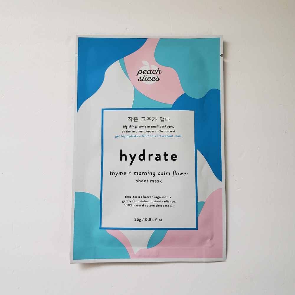 🍭7/$15 Peach Slices Hydrate Mask